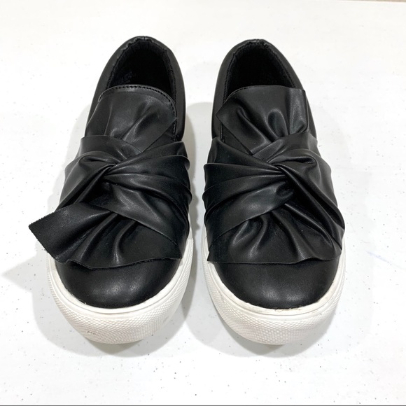 MIA Shoes - MIA Black Slip-On Shoe (worn once)